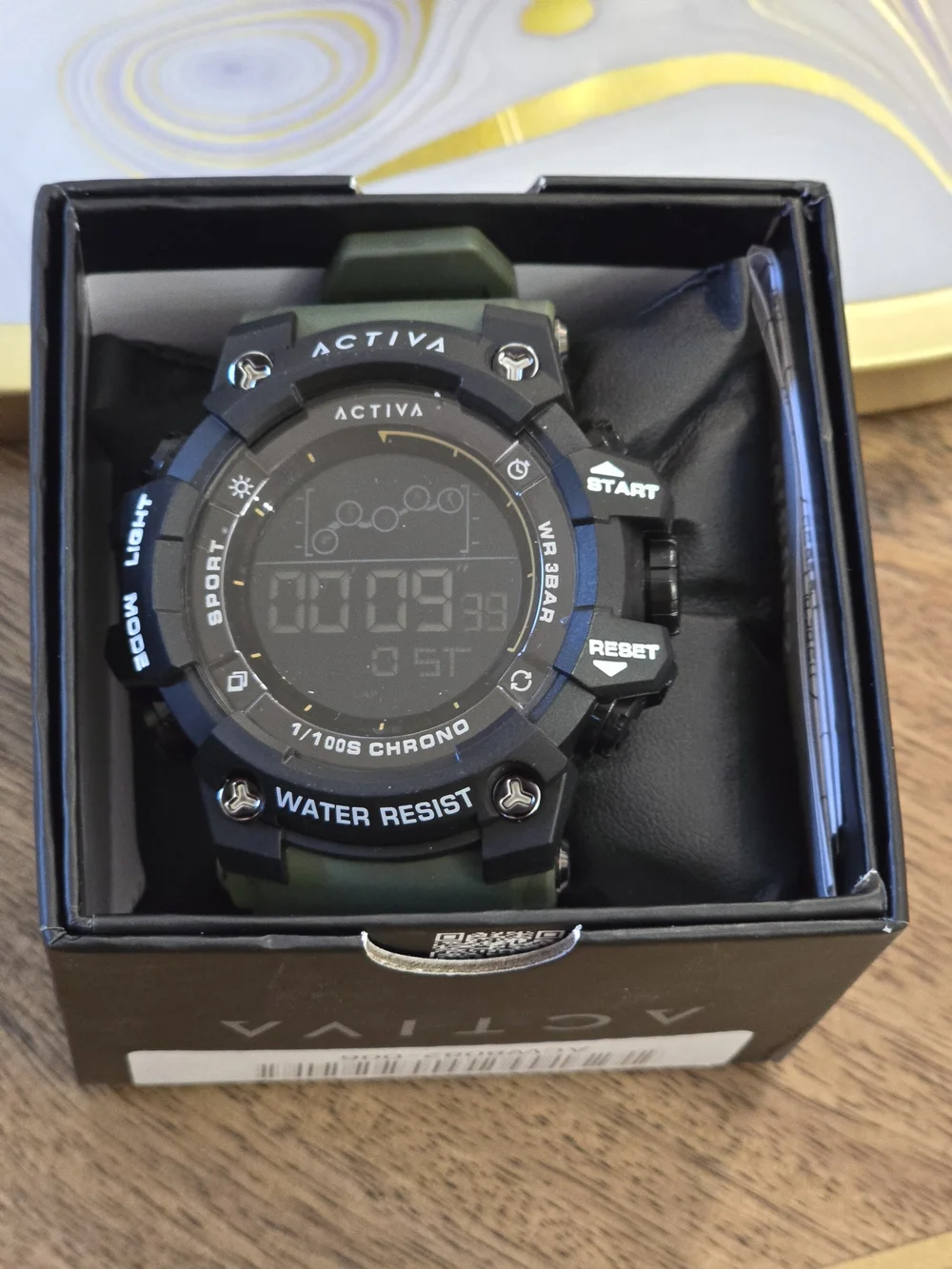 Ativa Green Digital Sports Watch - Water Resistant